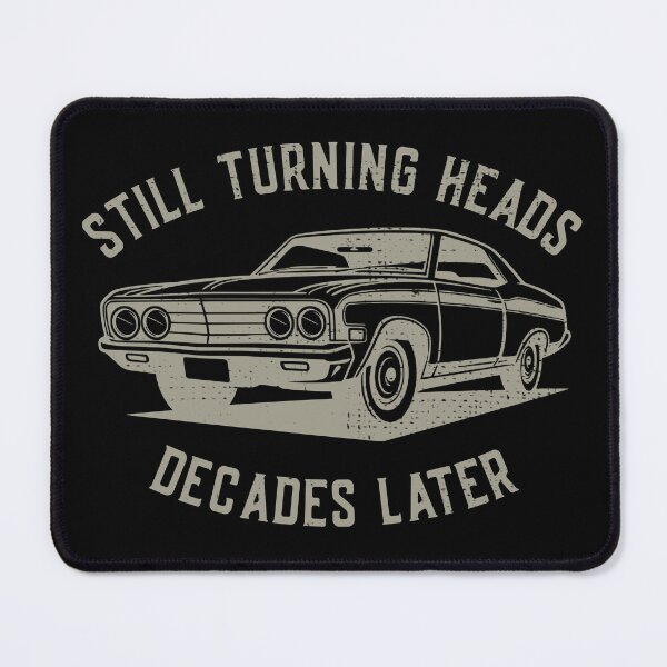 Item preview, Classic Muscle Car Still Turning Heads Vintage Automotive Art designed and sold by Designer-Girl.