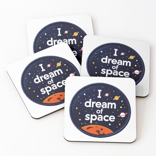 Item preview, I dream of space - mission patch design 1 designed and sold by jnxyz.