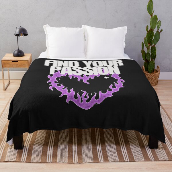 Item preview, Find Your Passion - Flaming Heart Design designed and sold by lovesuperkarma.