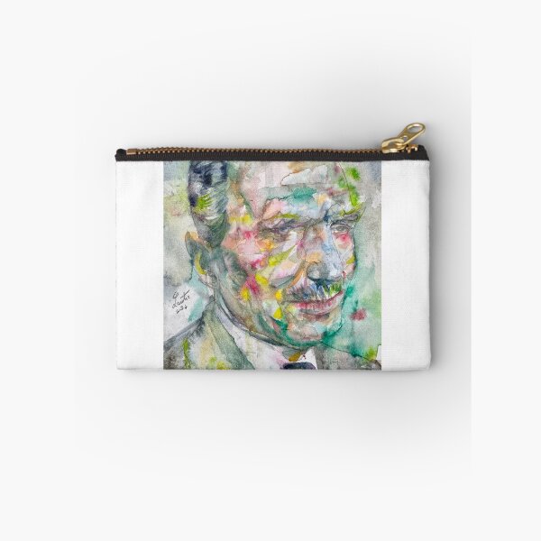 Item preview, NIKOS KAZANTZAKIS watercolor portrait .2 designed and sold by lautir.