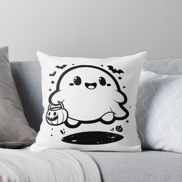 Item preview, Cozy Cute Halloween Ghost designed and sold by Thai Vibe Studio.