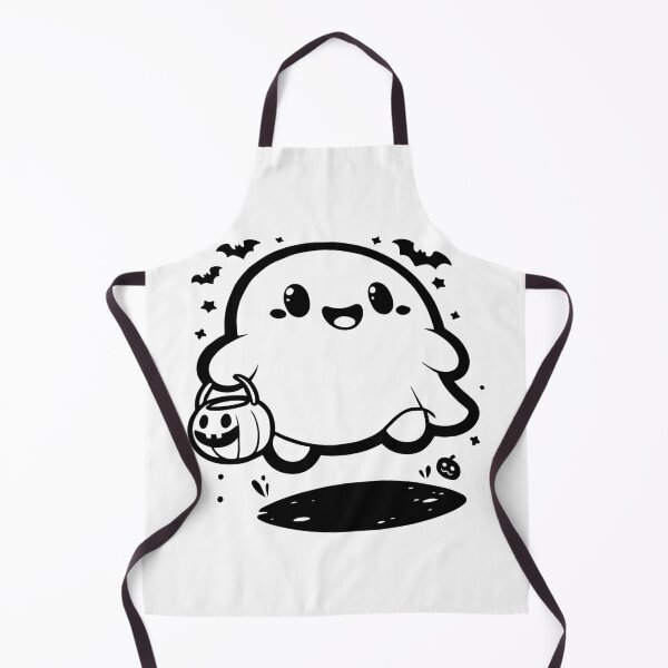 Item preview, Cozy Cute Halloween Ghost designed and sold by Thai Vibe Studio.