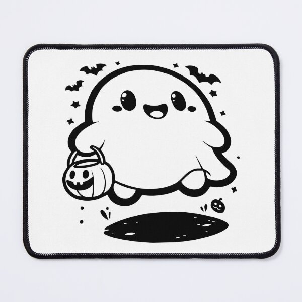 Item preview, Cozy Cute Halloween Ghost designed and sold by Thai Vibe Studio.
