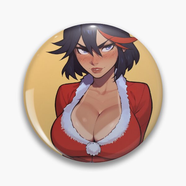 Item preview, Anime Gamer Girl in Christmas Santa Outfit designed and sold by WaifuBrowser.