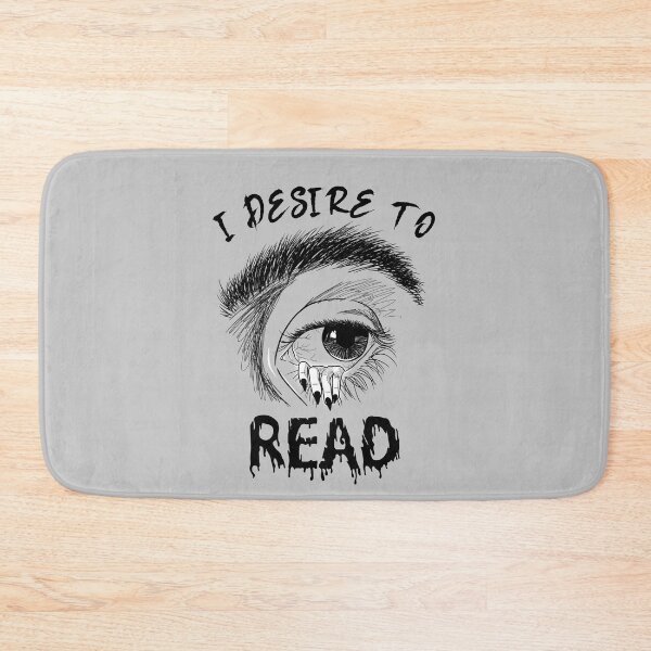 Item preview, Ghostly Reader - Creepy Eye - I Desire to Read designed and sold by GRABAPSHOP.