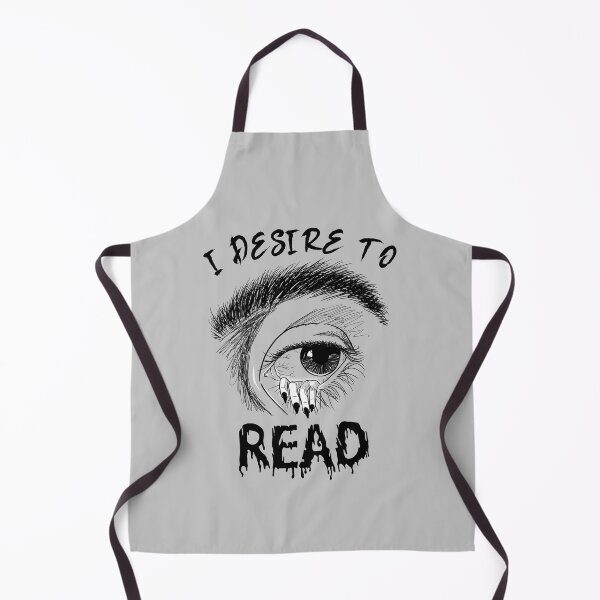 Item preview, Ghostly Reader - Creepy Eye - I Desire to Read designed and sold by GRABAPSHOP.