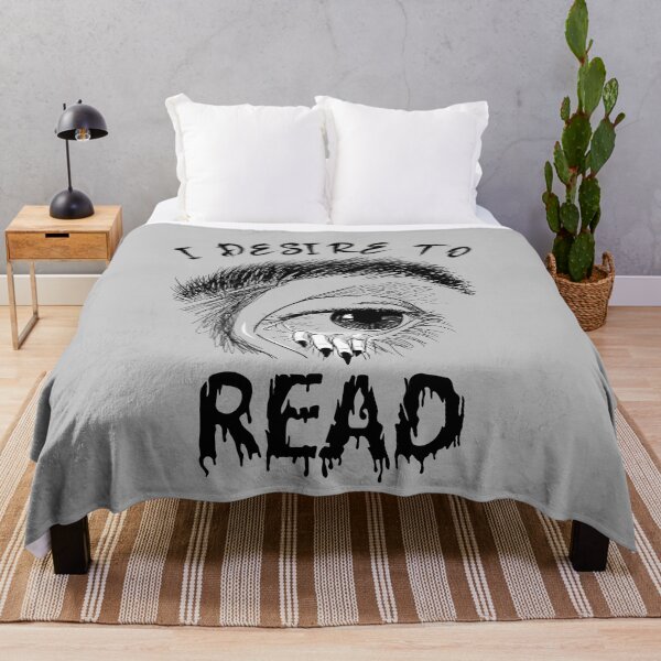 Item preview, Ghostly Reader - Creepy Eye - I Desire to Read designed and sold by GRABAPSHOP.