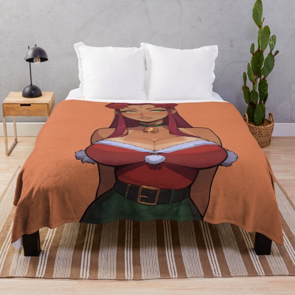 Item preview, Anime Gamer Girl in Christmas Santa Outfit designed and sold by WaifuBrowser.