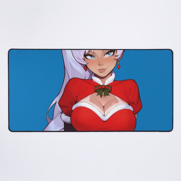 Item preview, Anime Gamer Girl in Christmas Santa Outfit designed and sold by WaifuBrowser.
