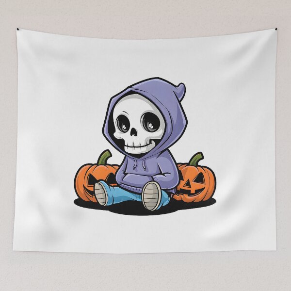 Item preview,  Cute skeleton - Halloween designed and sold by Ammar Studio.