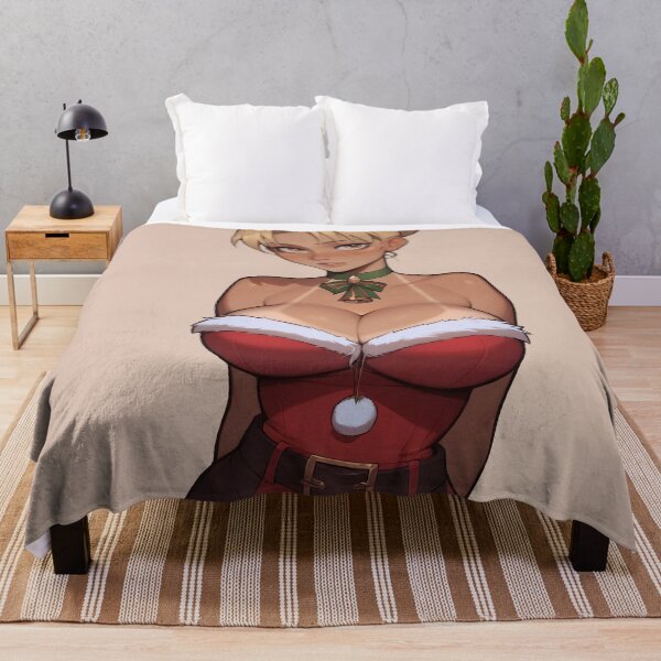 Item preview, Anime Gamer Girl in Christmas Santa Outfit designed and sold by WaifuBrowser.
