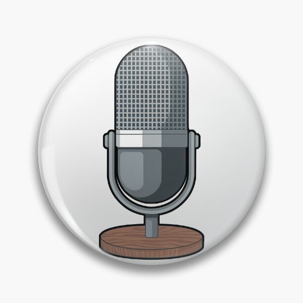 Item preview, Copy of Classic Microphone designed and sold by Angry Swan Designs.