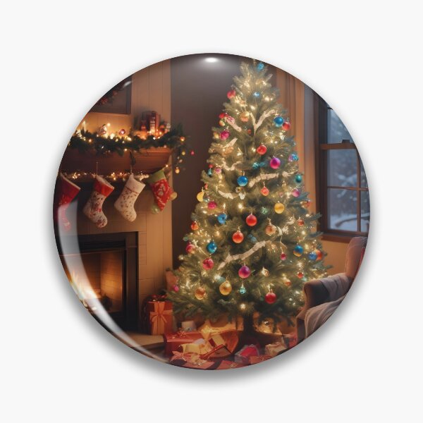 Artikelvorschau, Weihnachtsbaum am Kamin entworfen und verkauft von RobiCom.