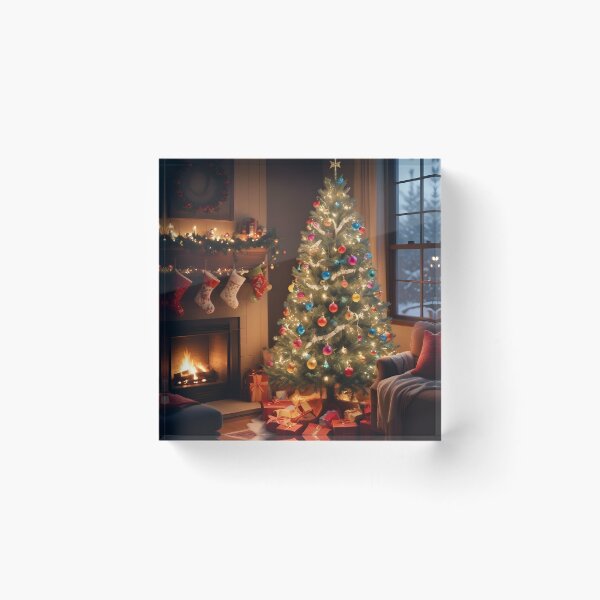 Artikelvorschau, Weihnachtsbaum am Kamin entworfen und verkauft von RobiCom.