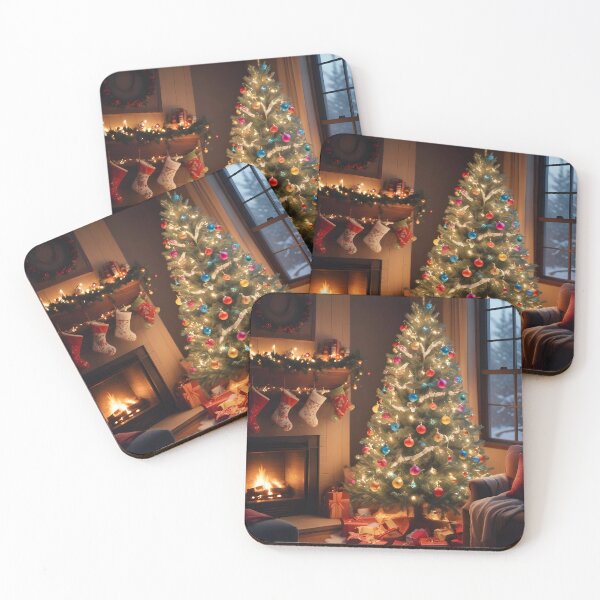 Item preview, Árbol de Navidad junto a la chimenea designed and sold by RobiCom.