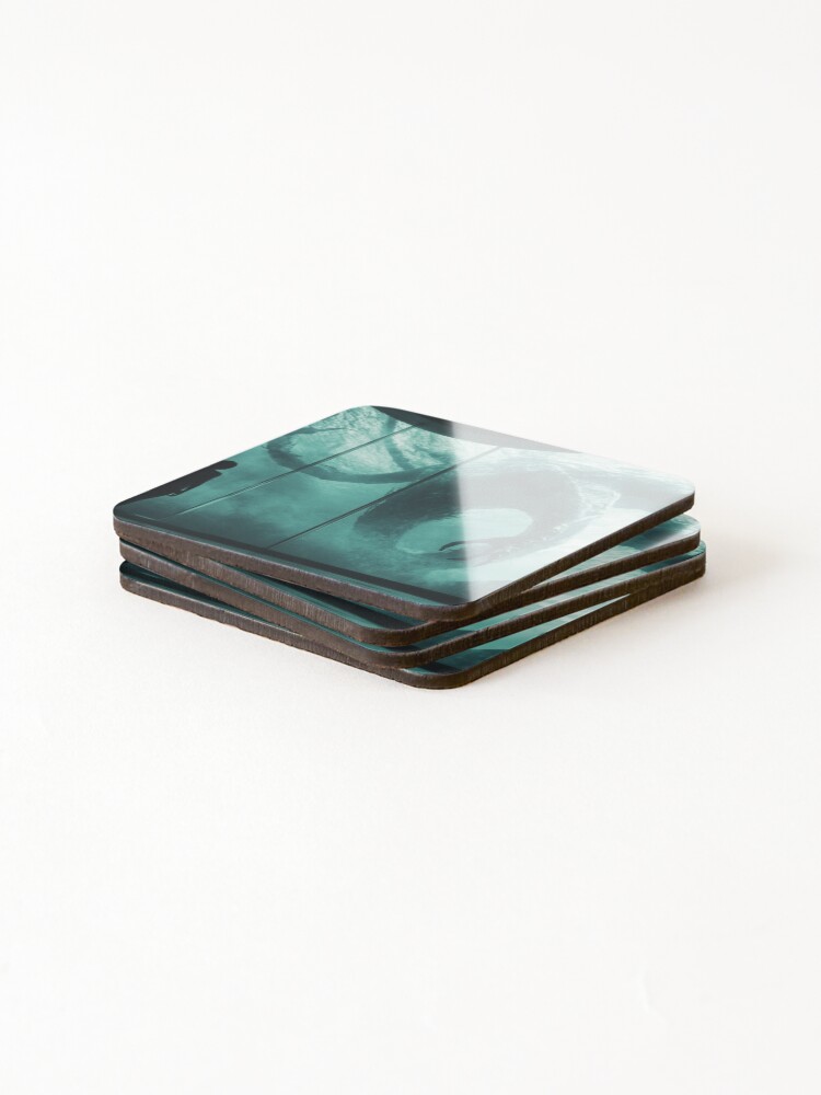 Thumbnail 4 of 5, Coasters (Set of 4), SMonster designed and sold by RicoInStudios.