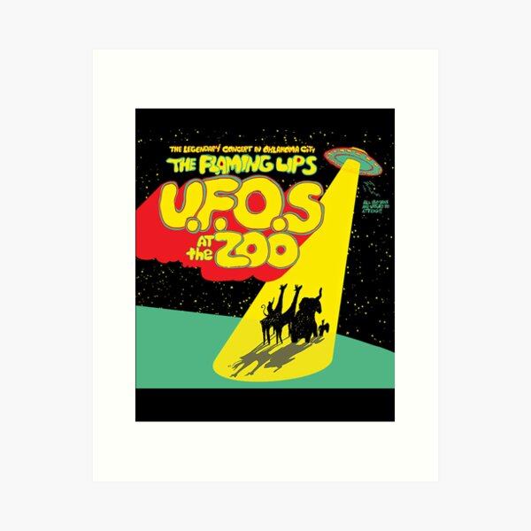 Artikel-Vorschau von UFO im Zoo Album Musik, designt und verkauft von DuoCritters.