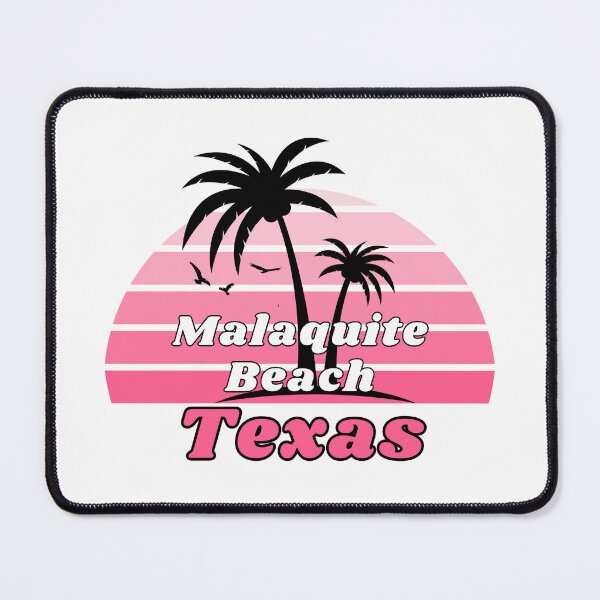 Item preview, Retro Cool Malaquite Beach Texas Palm Tree at Sunset Souvenirs designed and sold by karmdaf.