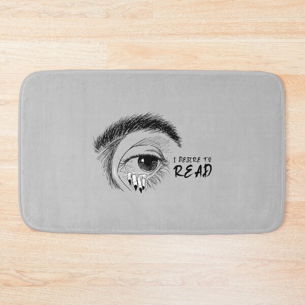 Item preview, Ghostly Reader - Creepy Eye - I Desire to Read designed and sold by GRABAPSHOP.