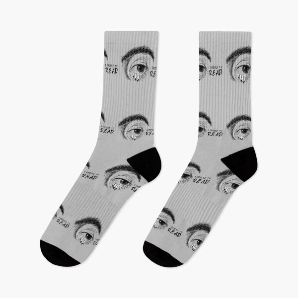 Item preview, Ghostly Reader - Creepy Eye - I Desire to Read designed and sold by GRABAPSHOP.