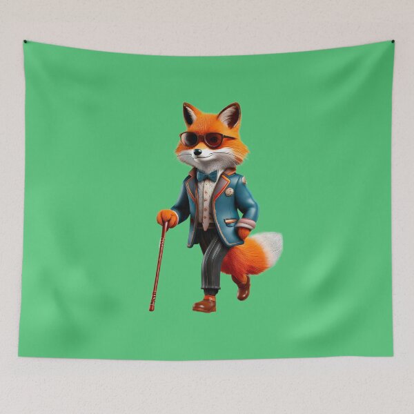 Item preview, The Aristocratic Fox designed and sold by AleTot.