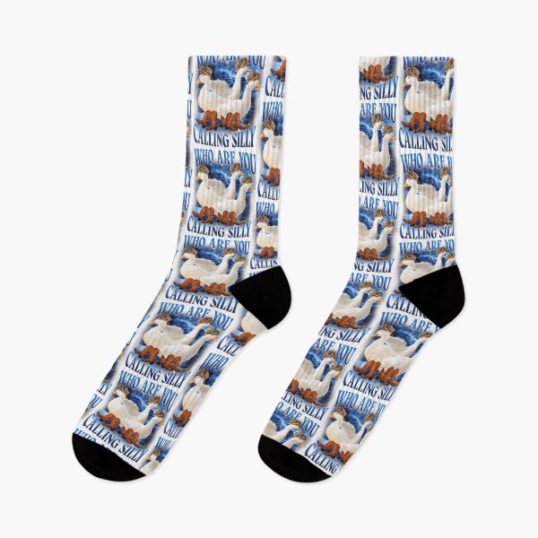 Item preview, Who Are You Calling Silly Funny Goose Meme designed and sold by LoveMingle.