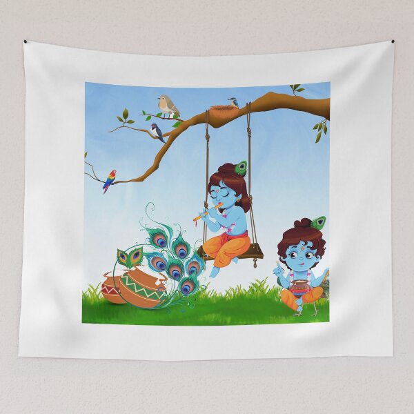 Item preview, Lord Krishna- playing flute designed and sold by Infinityspark.