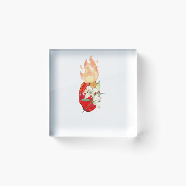 Item preview, The Most Chaste heart of St. Joseph illustration watercolor designed and sold by Dominika Farkašová.