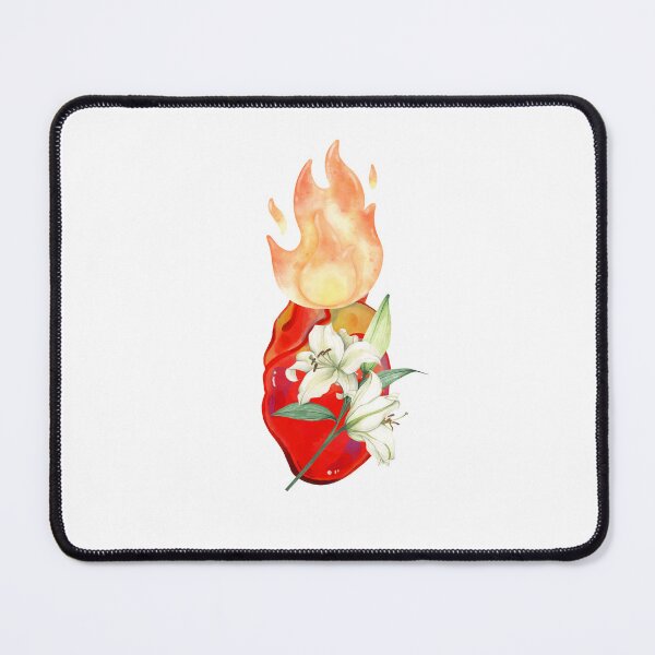 Item preview, The Most Chaste heart of St. Joseph illustration watercolor designed and sold by Dominika Farkašová.