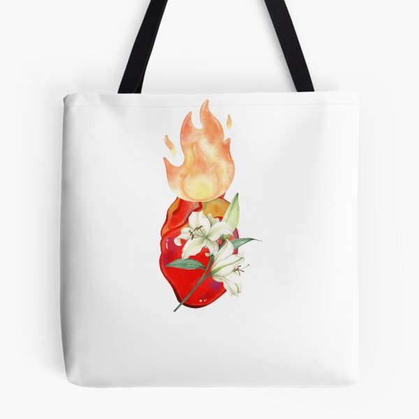 Item preview, The Most Chaste heart of St. Joseph illustration watercolor designed and sold by Dominika Farkašová.
