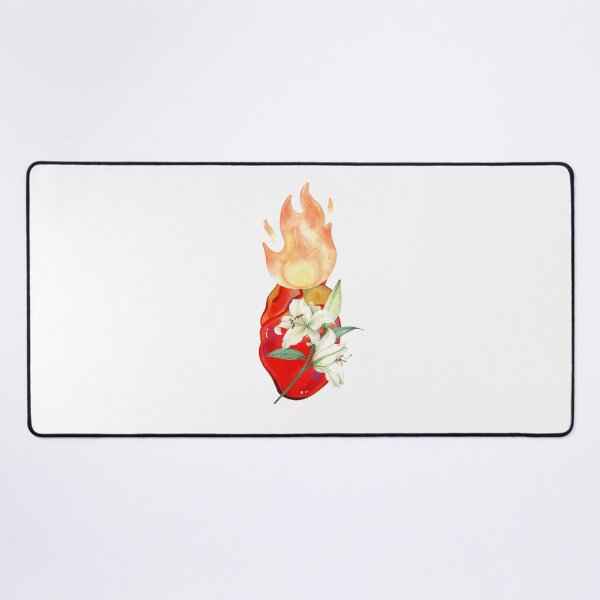 Item preview, The Most Chaste heart of St. Joseph illustration watercolor designed and sold by Dominika Farkašová.