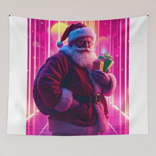Item preview, Futuristic Santa Claus designed and sold by RobiCom.
