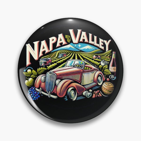 Item preview, Napa Valley, California USA designed and sold by Myra365Art.