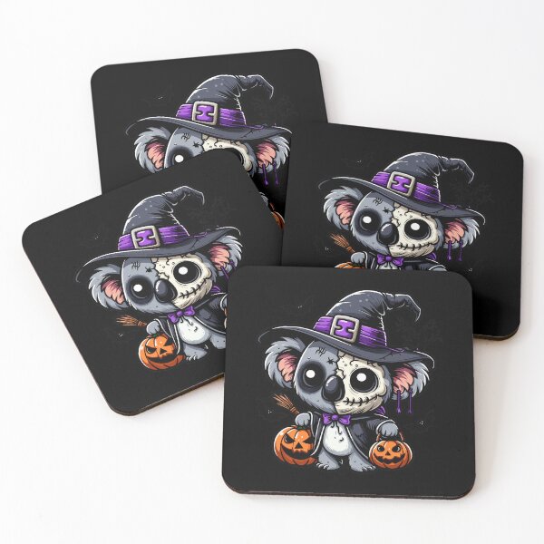 Item preview, Scary Halloween Koala Witch Hat Costume Spooky Season designed and sold by Artistoos.