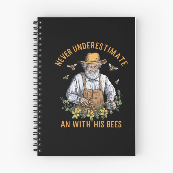 Item preview, Never Underestimate a Beekeeper and His Bees - Beekeeping Enthusiast Design designed and sold by love3617.