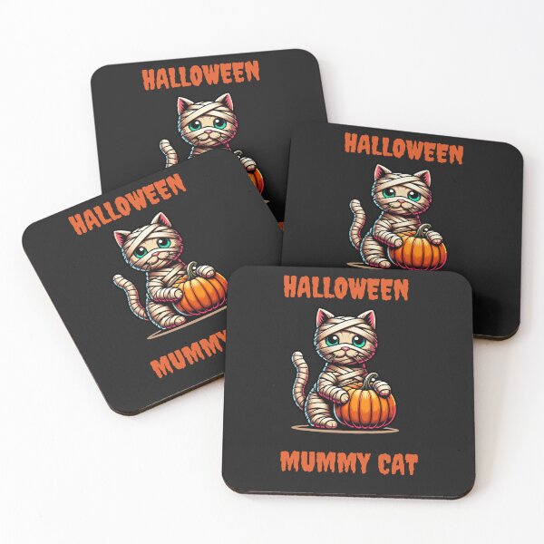 Item preview, Halloween Mummy Cat Funny Cat designed and sold by Maggie Mustard.