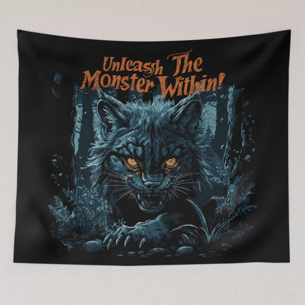Item preview, Zombie Animal : Creepy Lynx designed and sold by Eksama Design.