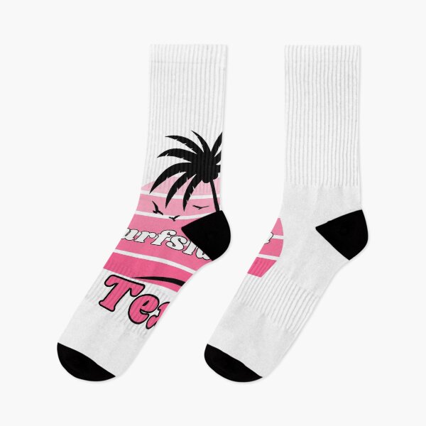 Item preview, Retro Cool Surfside Beach Texas Palm Tree at Sunset Souvenirs designed and sold by karmdaf.