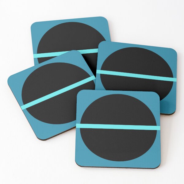 Item preview, The Black Hole and The Neon Blue Line designed and sold by Zlian's Art & Crafts Gallery.