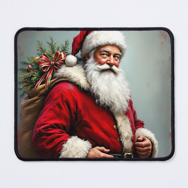 Item preview, Santa Claus with a Bag Full of Holiday Gifts designed and sold by RobiCom.