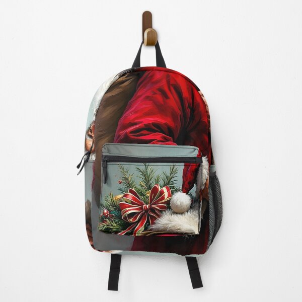 Artikelvorschau, Weihnachtsmann mit einem Sack voller Weihnachtsgeschenke entworfen und verkauft von RobiCom.