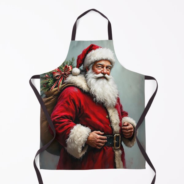 Artikelvorschau, Weihnachtsmann mit einem Sack voller Weihnachtsgeschenke entworfen und verkauft von RobiCom.