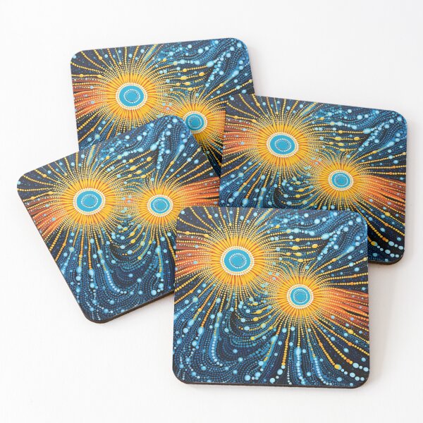 Item preview, Aboriginal Inspired Dot Art - Joint designed and sold by GrinGalore.