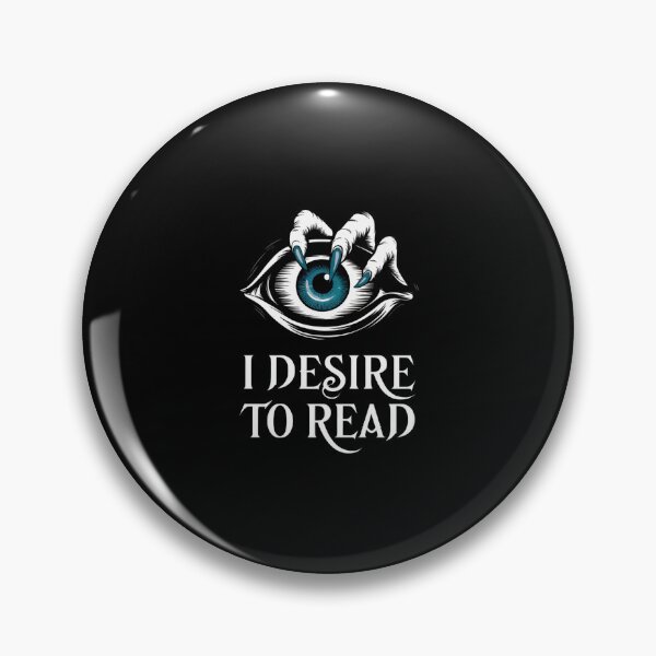Item preview, Ghostly Reader - Creepy Eye - I Desire to Read designed and sold by GRABAPSHOP.