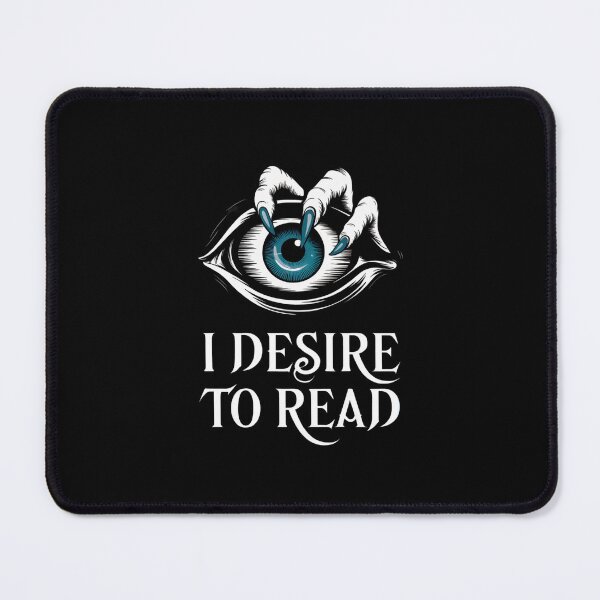 Item preview, Ghostly Reader - Creepy Eye - I Desire to Read designed and sold by GRABAPSHOP.