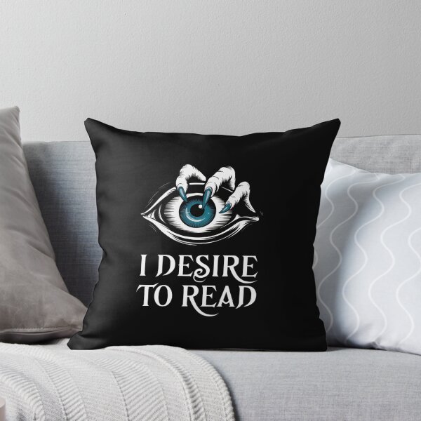 Item preview, Ghostly Reader - Creepy Eye - I Desire to Read designed and sold by GRABAPSHOP.