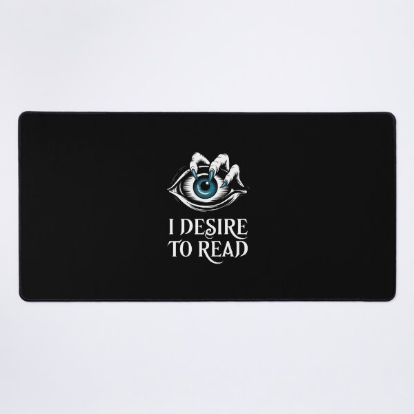 Item preview, Ghostly Reader - Creepy Eye - I Desire to Read designed and sold by GRABAPSHOP.