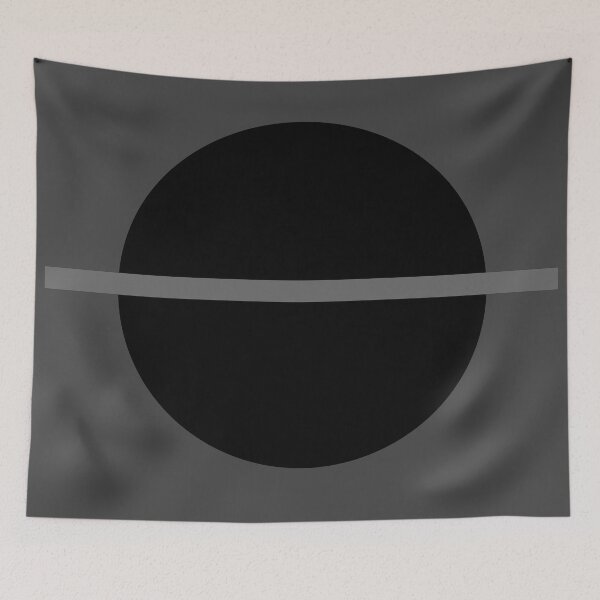 Item preview, The Black Hole and The Grey Line designed and sold by Zlian's Art & Crafts Gallery.