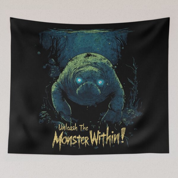 Item preview, Zombie Animal : Creepy Manatee designed and sold by Eksama Design.