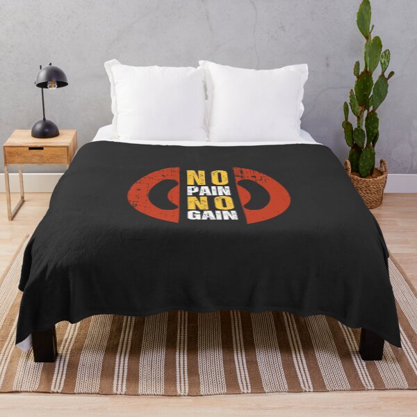 Item preview, No Pain No Gain – Fitness Motivation designed and sold by RaiyaTees.